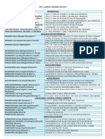 Doses pediátricas de antibióticos, analgésicos e outros medicamentos