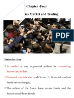 Ch. 4 Securities Market and Trading Part 1 & 2