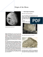 1 Wikipedia Origin of The Moon