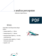 Contoh Soal Percepatan