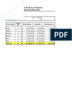 Tugas Excel ISNAINI SAFITRI