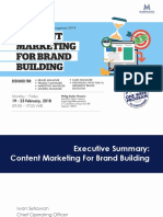 1-1 Executive Summary - Content Marketing For Brand Building