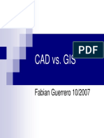 CAD Vs GIS