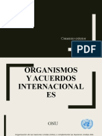 Organismos y Acuerdos Internacionales