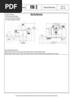 Machine Layout Drawing External Dimensions