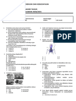 Soal PAT Kelas 10 SMA - Biologi