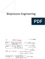 Bioprocess Engineering Class - I and II Notes