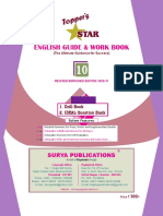 10th English Guide - Topper's Star by Surya Publication