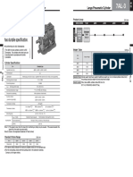 Large Pneumatic Cylinder Specs and Details