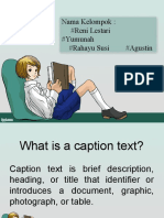 Caption Types Explained