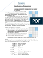 Cell Counts Using A Hemacytometer: Example