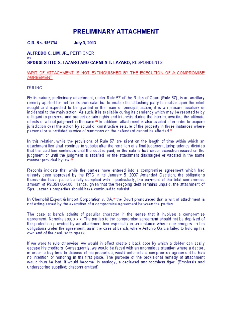 Rem 2 PDF Judgment (Law) Writ