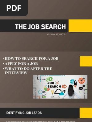 Job search