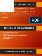 Diseño metodológico investigación guía