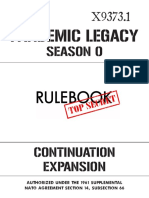 Pandemic Season 0 Continuation Expansion - Rulebook v1