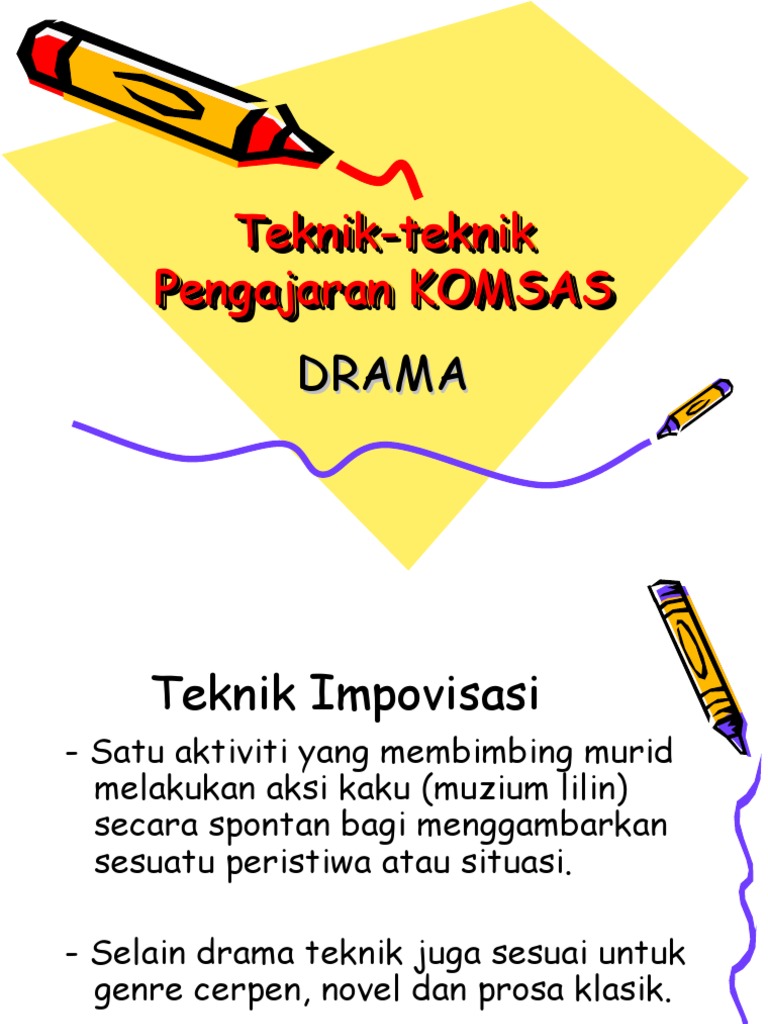 Teknik Teknik Pengajaran Komsas Pdf