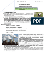 Contaminación industrial: principales contaminantes y las industrias más contaminantes