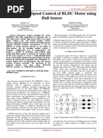 Position and Speed Control of BLDC Motor Using Hall Sensor IJERTCONV3IS32015