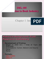 Chap.1 - Intro To Book Publishing Industry