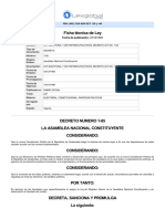 Ley - LEY ELECTORAL Y DE PARTIDOS POLITICOS, DECRETO LEY - 27-12-1985.