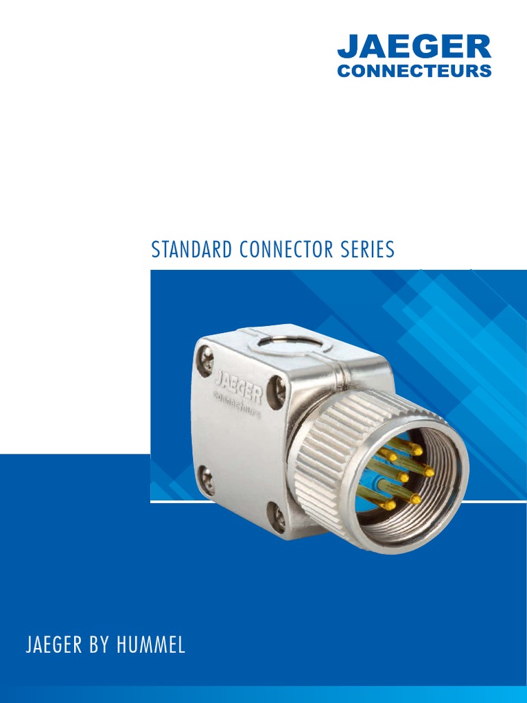 Standard Connector Series Jaeger by Hummel PDF Electrical