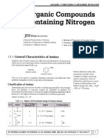 Organic Compounds Containing Nitrogen