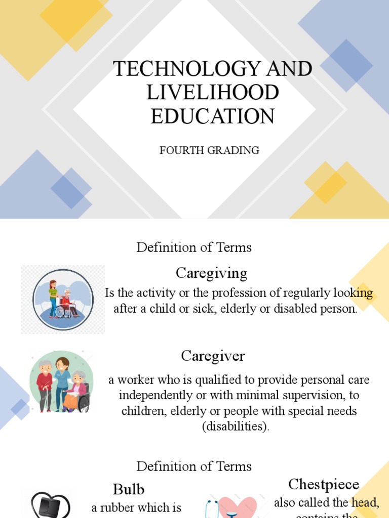 Technology and Livelihood Education: Fourth Grading | PDF | Food ...