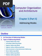 Chapter 3 (Part II) - Addressing Modes