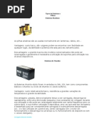 Tipos de Baterias e Pilhas