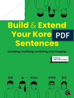 Build & Extend Your Korean Sentences (2021)