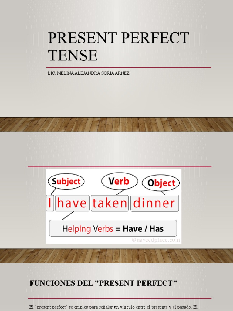 Uso del Present Perfect en Inglés | PDF | Entretenimiento (general)