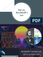 On Kirchhoff's Law