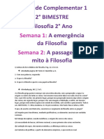 Origem da Filosofia Ocidental segundo os Pré-Socráticos