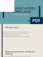 Improve writing skills across curriculum with effective strategies