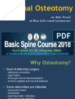 Spinal Osteotomy 2018