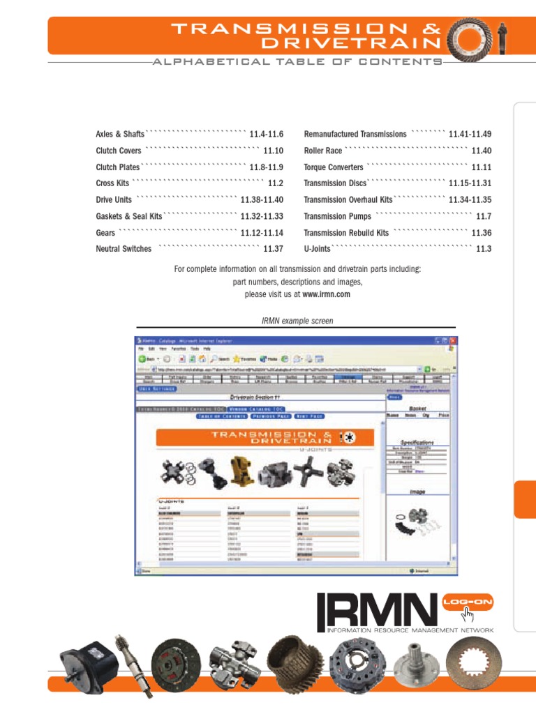Transmission & Drivetrain PDF Axle Transmission (Mechanics)