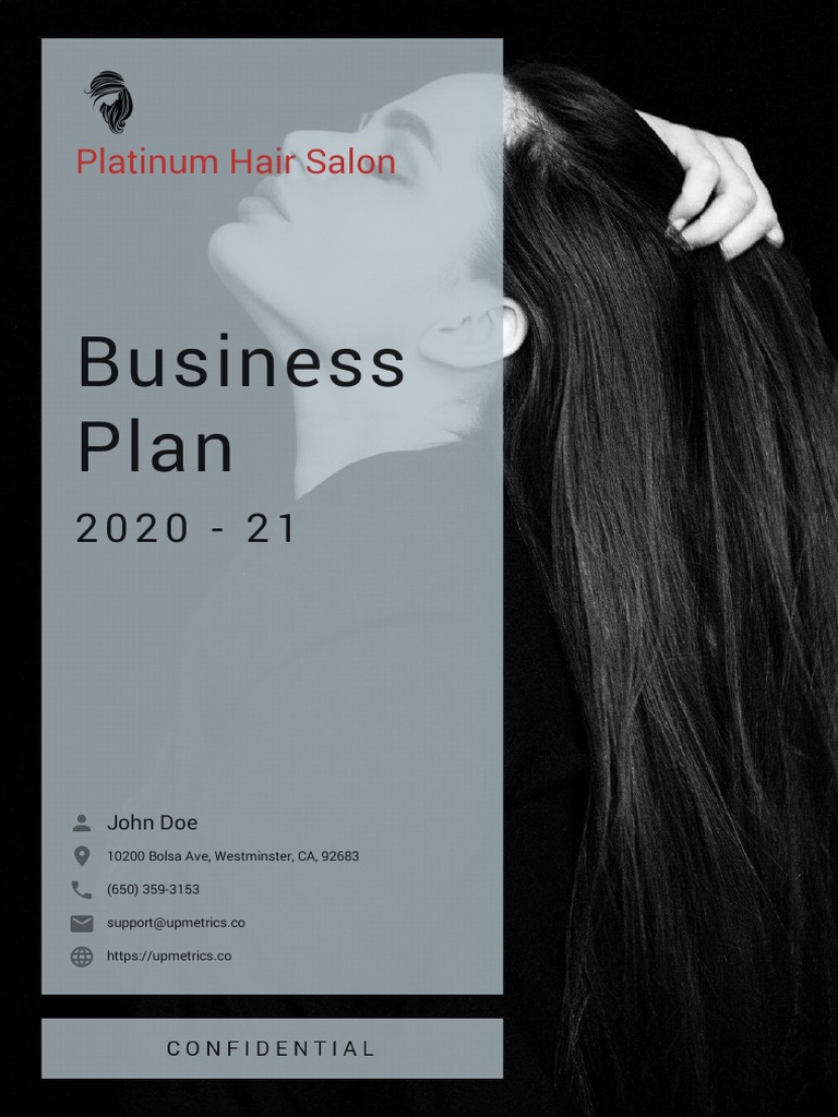 Hair Salon Business Plan Example | Download Free PDF | Equity (Finance ...