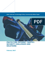 Protecting Internet Traffic: Security Challenges and Solutions