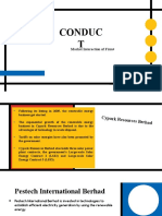 Conduc T: Market Interaction of Firms