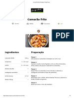 Camarão Frito - Receitas - Pingo Doce