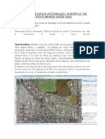 Descarga Shapefiles Mundiales QGIS OSM