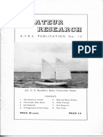 Amateur Research - A.Y.R.S. Publication No.12, 1957