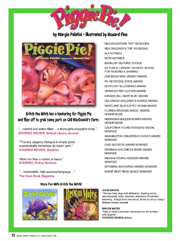 Piggie Pie Readers Theater PDF
