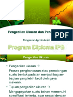 PA Pengecilan Ukuran & Pencampuran