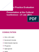 PR Evaluation Best Practice - Oliver Hickson  