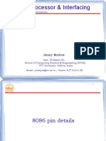 8086 Microprocessor Pin Details