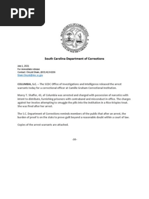 Arrest Warrant