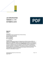 Las Specification VERSION 1.3 - R11 OCTOBER 24, 2010: Approved: 2009-07
