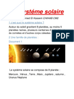 Le Systéme Solaire