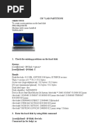 Ch-7-Lab: Partitions Objective